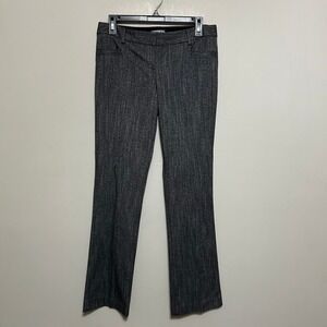Express Women's Dress Pants Heathered Gray 2R Columnist Career Office Trousers